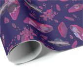 Rick and Morty Time Crystal Pattern Cadeaupapier (Rol Hoek)