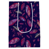 Rick and Morty Time Crystal Pattern Medium Cadeauzakje (Achterkant)