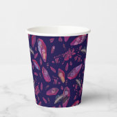 Rick and Morty Time Crystal Pattern Papieren Bekers (Links)