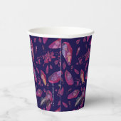 Rick and Morty Time Crystal Pattern Papieren Bekers (Rechts)