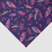 Rick and Morty Time Crystal Pattern Tissuepapier (Detail)