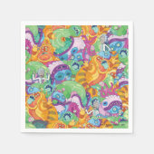 Rick Apocalypse Party Alien Pattern Servet (Voorkant)