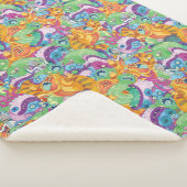 Rick Apocalypse Party Alien Pattern Sherpa Deken (3/4)