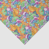 Rick Apocalypse Party Alien Pattern Tissuepapier (Detail)