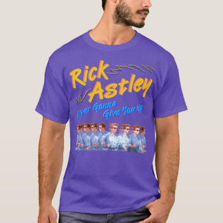 Rick Astley zal je nooit opgeven T-shirt