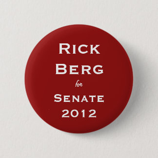 Rick Berg 2012 Buttion Ronde Button 5,7 Cm