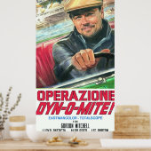 Rick Dalton Operazione DynOMite poster sticker (Keuken)