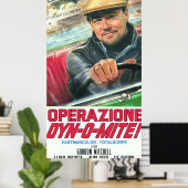 Rick Dalton Operazione DynOMite poster sticker (Thuiskantoor)