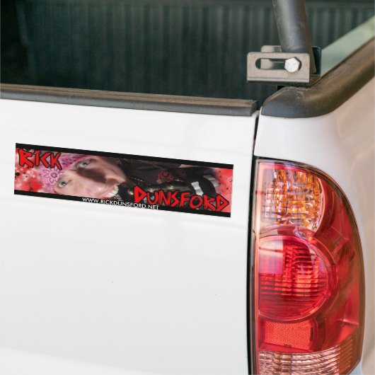 RICK DUNSFORD Bumpersticker (Op Truck)