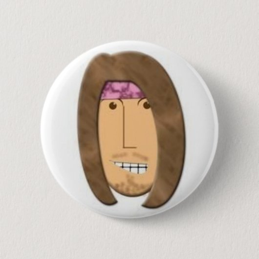 Rick Dunsford Cartoon Button (Voorkant)
