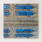 Rick en glas - 20 x 20 - 676 stuks legpuzzel (Horizontaal)