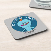 RICK EN MORTY™ | Aanwezigheid is pijn Bier Onderzetter (Linkerzijde)