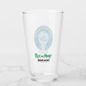 RICK EN MORTY™ | Aanwezigheid is pijn Glas (Achterkant)
