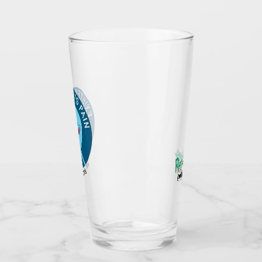 RICK EN MORTY™ | Aanwezigheid is pijn Glas (Links)