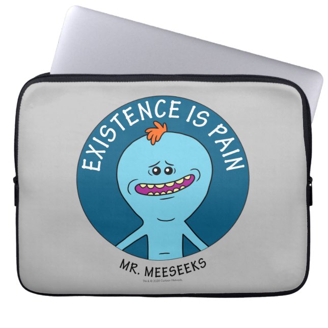 RICK EN MORTY™ | Aanwezigheid is pijn Laptop Sleeve (Voorkant)