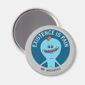 RICK EN MORTY™ | Aanwezigheid is pijn Magneet (Voorkant / Achterkant)