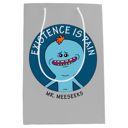 RICK EN MORTY™ | Aanwezigheid is pijn Medium Cadeauzakje (Voorkant)