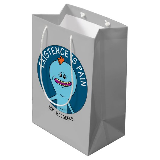 RICK EN MORTY™ | Aanwezigheid is pijn Medium Cadeauzakje (Achterkant Gekanteld)