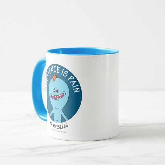 RICK EN MORTY™ | Aanwezigheid is pijn Mok (Voorkant links)