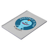 RICK EN MORTY™ | Aanwezigheid is pijn Notitieboek (Linkerzijde)