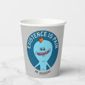 RICK EN MORTY™ | Aanwezigheid is pijn Papieren Bekers (Achterkant)