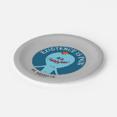 RICK EN MORTY™ | Aanwezigheid is pijn Papieren Bordje (Gekanteld)