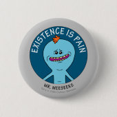 RICK EN MORTY™ | Aanwezigheid is pijn Ronde Button 5,7 Cm (Voorkant)