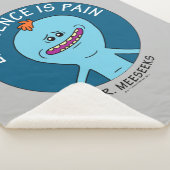 RICK EN MORTY™ | Aanwezigheid is pijn Sherpa Deken (3/4)