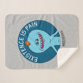 RICK EN MORTY™ | Aanwezigheid is pijn Sherpa Deken (Voorkant (horizontaal))