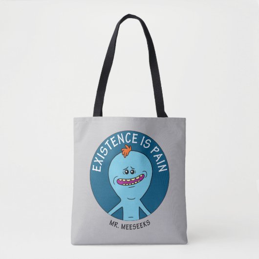 RICK EN MORTY™ | Aanwezigheid is pijn Tote Bag (Voorkant)