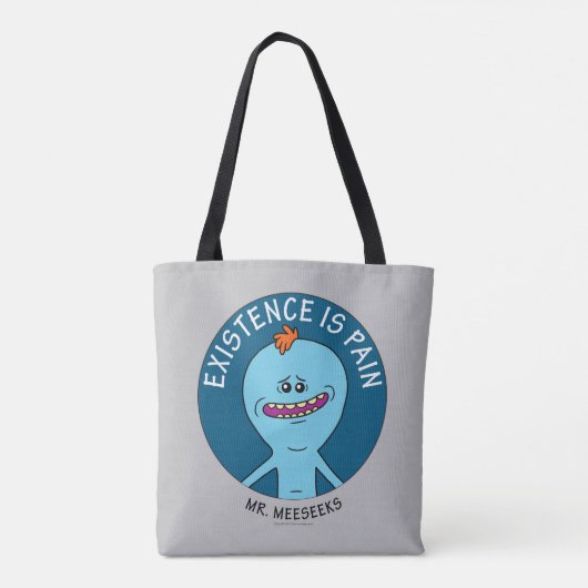 RICK EN MORTY™ | Aanwezigheid is pijn Tote Bag (Achterkant)