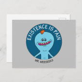 RICK EN MORTY™ | Aanwezigheid is pijn Uitnodiging Briefkaart (Voorkant / Achterkant)