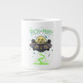 RICK EN MORTY™ | Afbeelding van de ruimtevlucht Grote Koffiekop (Rechts)