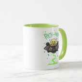 RICK EN MORTY™ | Afbeelding van de ruimtevlucht Mok (Voorkant rechts)