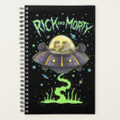RICK EN MORTY™ | Afbeelding van de ruimtevlucht Planner (Voorkant)