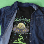 RICK EN MORTY™ | Afbeelding van de ruimtevlucht T-shirt