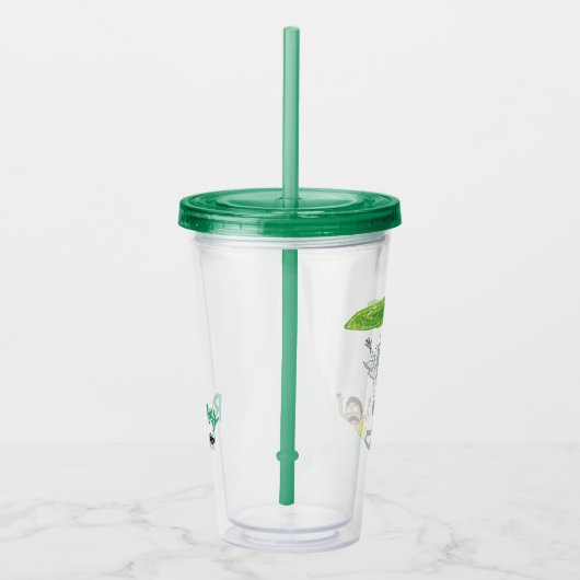 RICK EN MORTY™ | Afschaffing portaal Acryl Drinkbeker (Rechts)
