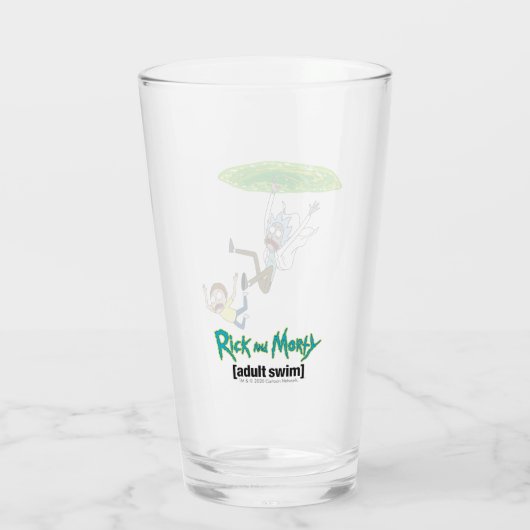 RICK EN MORTY™ | Afschaffing portaal Glas (Achterkant)