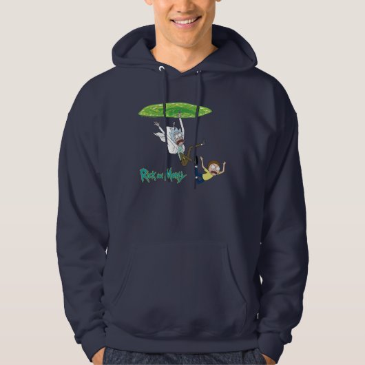 RICK EN MORTY™ | Afschaffing portaal Hoodie (Voorkant)