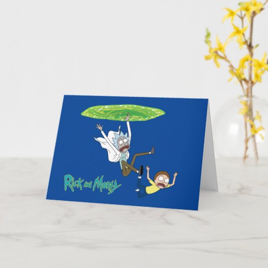RICK EN MORTY™ | Afschaffing portaal Kaart (Gele Bloem)