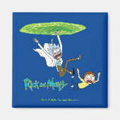 RICK EN MORTY™ | Afschaffing portaal Magneet (Voorkant)