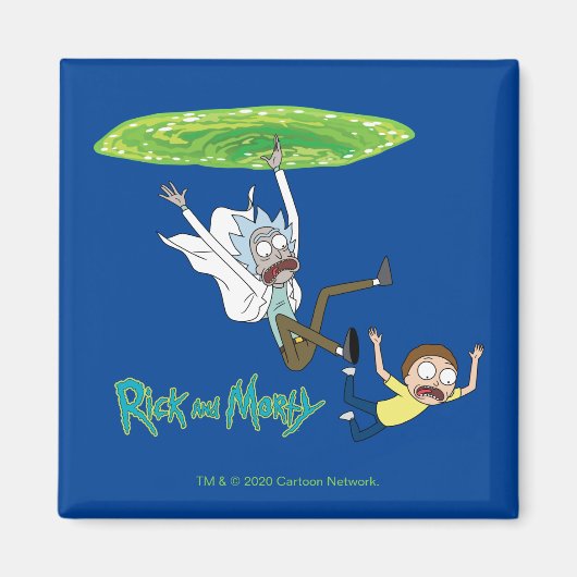 RICK EN MORTY™ | Afschaffing portaal Magneet (Voorkant)