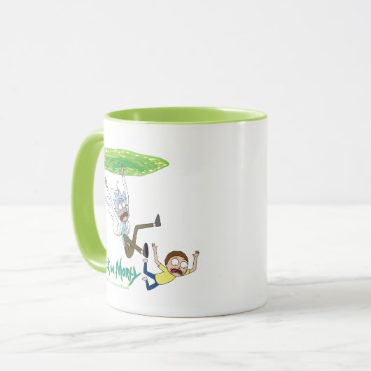 RICK EN MORTY™ | Afschaffing portaal Mok (Voorkant links)