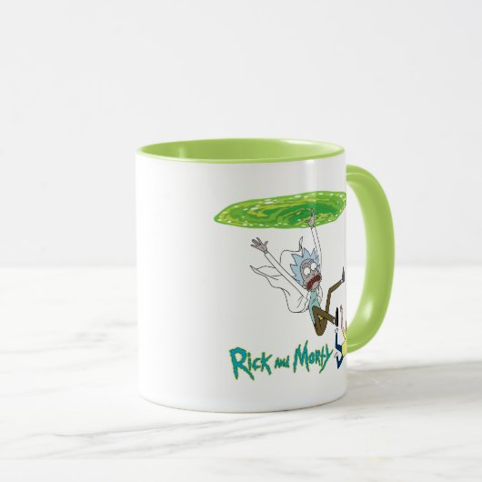 RICK EN MORTY™ | Afschaffing portaal Mok (Voorkant rechts)