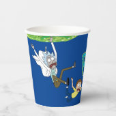 RICK EN MORTY™ | Afschaffing portaal Papieren Bekers (Voorkant)
