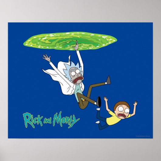 RICK EN MORTY™ | Afschaffing portaal Poster (Voorkant)