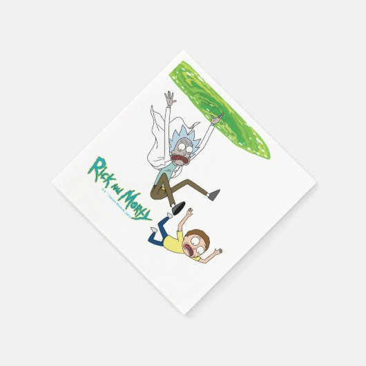 RICK EN MORTY™ | Afschaffing portaal Servet (Hoek)