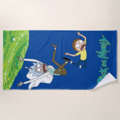 RICK EN MORTY™ | Afschaffing portaal Strandlaken (Voorkant)