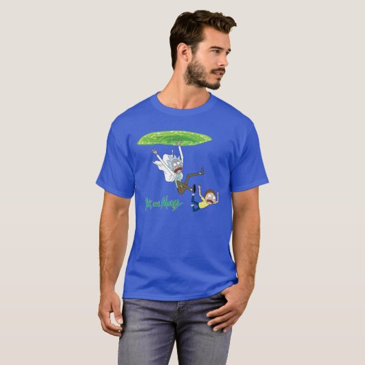 RICK EN MORTY™ | Afschaffing portaal T-shirt (Voorkant volledig)