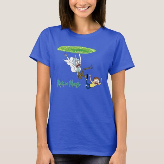 RICK EN MORTY™ | Afschaffing portaal T-shirt (Voorkant)